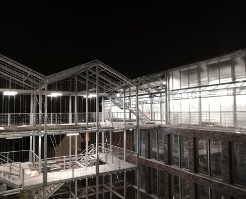 Dachgarten Nachtaufnahme